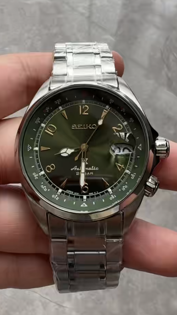 Seiko Prospex Green Dial Watch