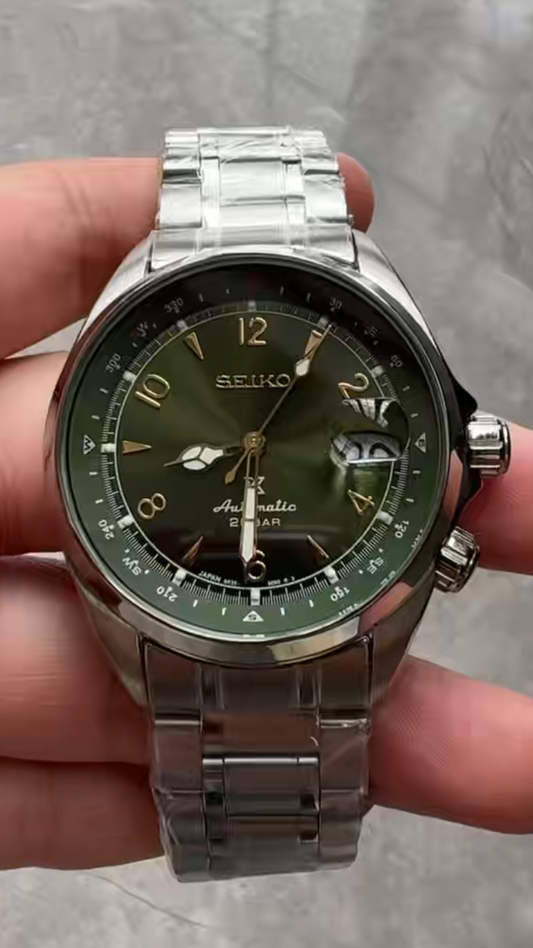 Seiko Prospex Green Dial Watch