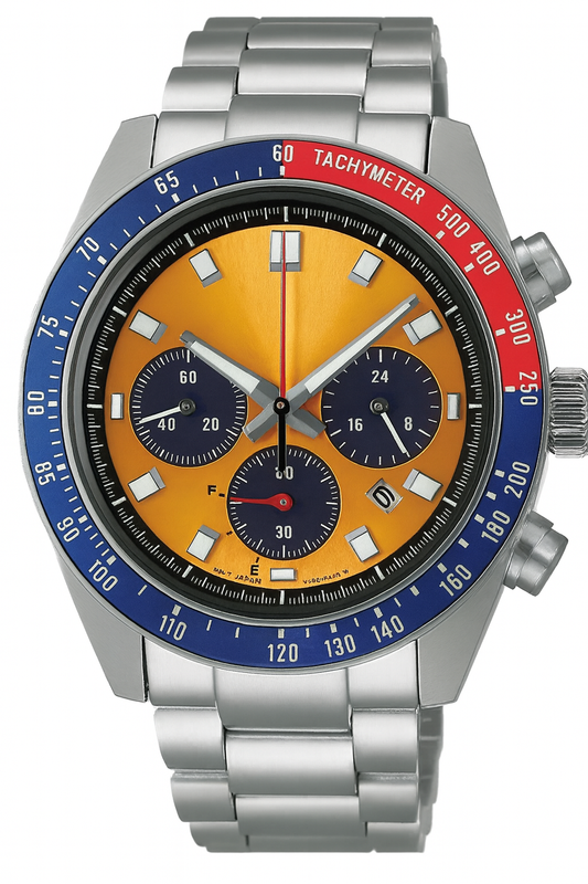 Prospex Speedtimer "Pogue" Orange Dial Stainless Steel Watch